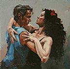 Flamenco Dancer Sweet Surrender painting